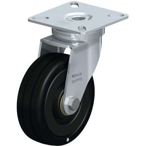 ROUE À BANDAGE CAOUTCHOUC LPA-VPA 75K-EL - BLICKLE