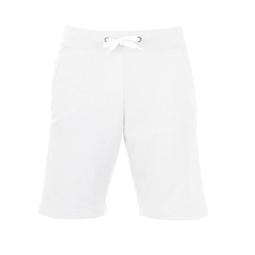 SHORT PERSONNALISABLE HOMME EN COTON BLANC