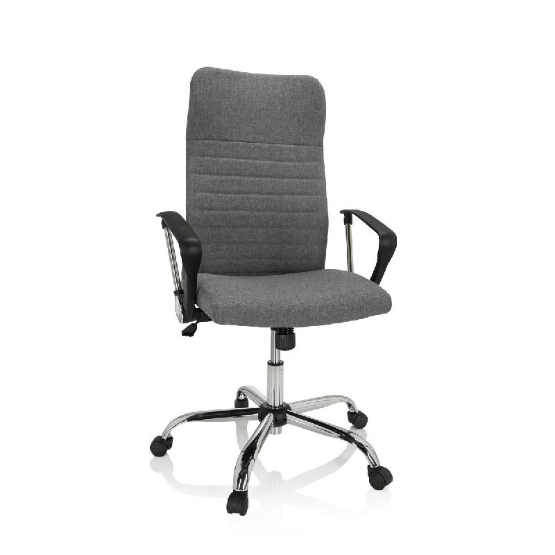 Siège de bureau / Fauteuil de direction ARTON 40 Tissu gris hjh OFFICE - gris polyester 729426_0
