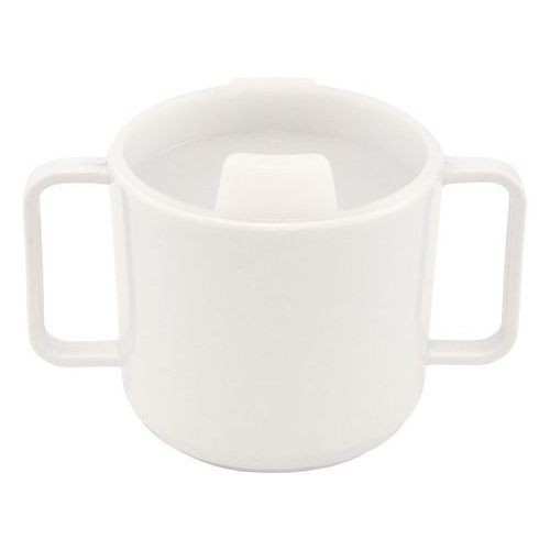 TASSES À ANSES ET BEC 20 CL - POLYP. TRANSPARENT - PLASTOREX