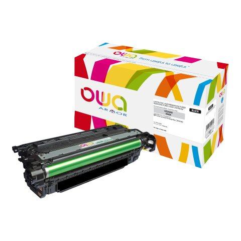 TONER REMANUFACTURÉ OWA - HAUTE CAPACITÉ - NOIR - POUR HP CE264X - TONER AUTHENTIQUE