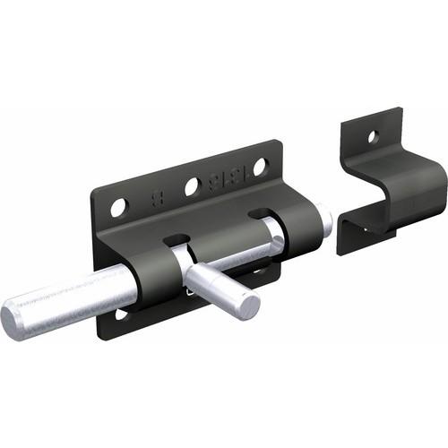 VERROU DE BOX RENFORCÉ - FONTE ET ACIER - CADENASSABLE - PÊNE 16 MM MANTION