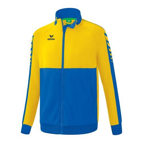 VESTE DE SURVÊTEMENT - ERIMA - WORKER SIX WINGS ROY/JAUNE