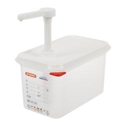 Distributeur de sauce à pompe Araven GN 1/4 - UNFR177_0