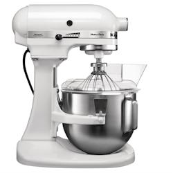 KitchenAid Robot de cuisine Heavy Duty K5 blanc 4,8L - blanc J498_0