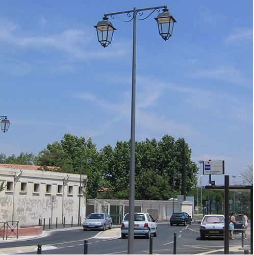 Luminaire d'éclairage publique lq2000 / led / 108 w / 9390 lm / en