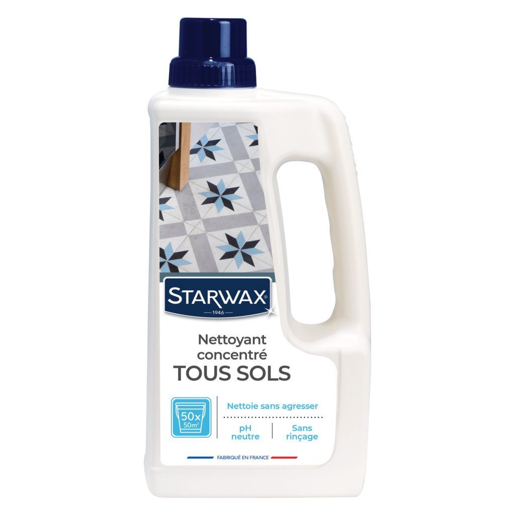 Nettoyant doux pour sols intérieurs - Starwax - usage fréquent - multi-surfaces - pH neutre_0