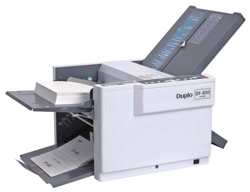Plieuse DF-850 - DUPLO - Ergonomique avec alimentation par friction fiable_0