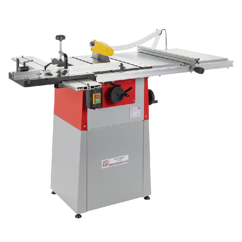Scie circulaire sur table Holzmann TS200_230V - table en fonte grise avec rallonge et accessoires inclus_0
