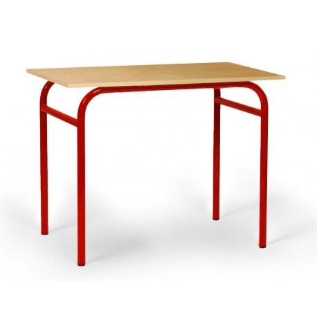 TABLE SCOLAIRE BIPLACE 4 PIEDS_0