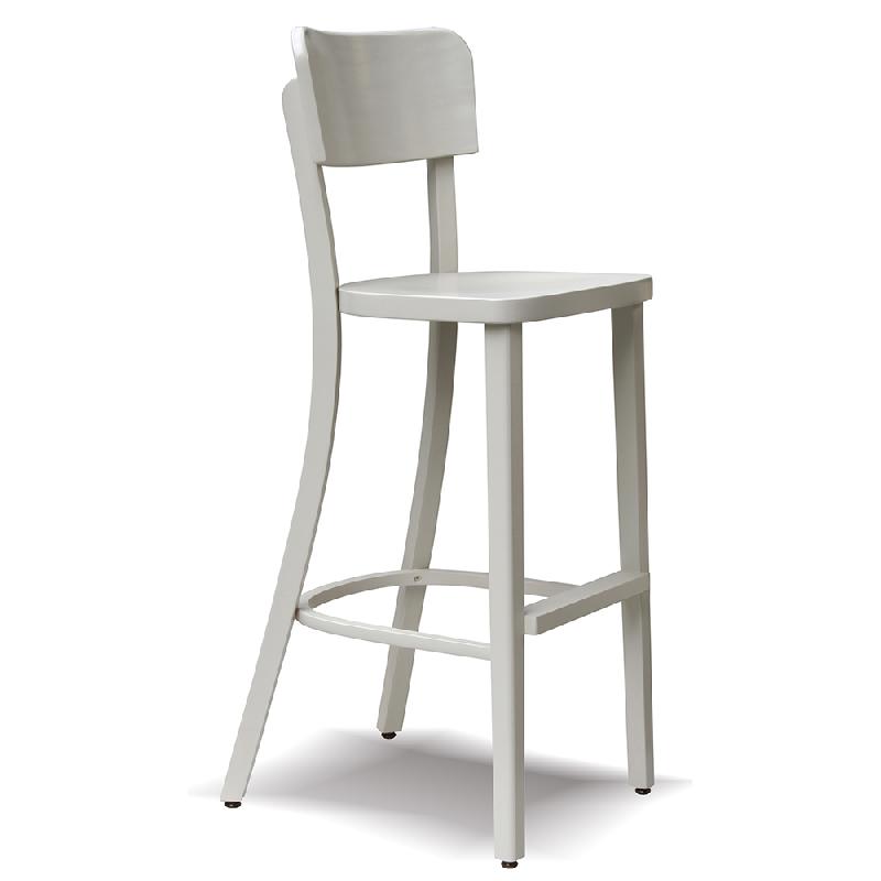 Tabouret de restaurant 30 - Hauteur totale 112 cm - Hauteur d'assise 77 cm - Largeur 40 cm_0