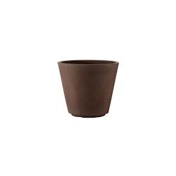 Tera Pot de fleur rond ribeira 78l - BRONZE - bronze 8051560020665_0
