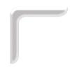 Tr124454 - Pose de 2 coins en métal 15x15x2mm à personnaliser_0