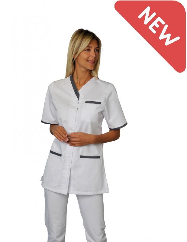 Tunique femme manches courtes Suzie 210 gr/m2 - TNQSZBCDN-SN01/MCF_0