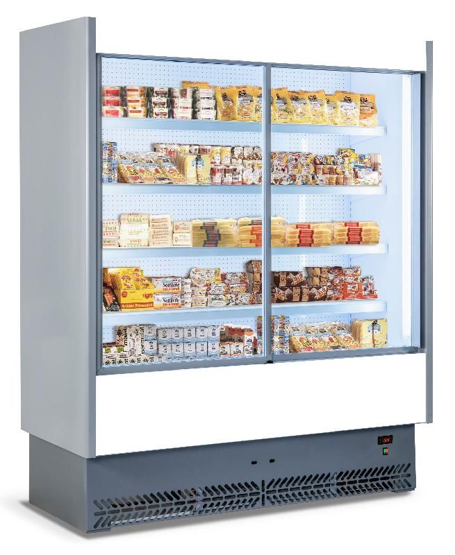 Vitrine murale viande 125 profondeur 60 cm portes coulissantes - synergies_0