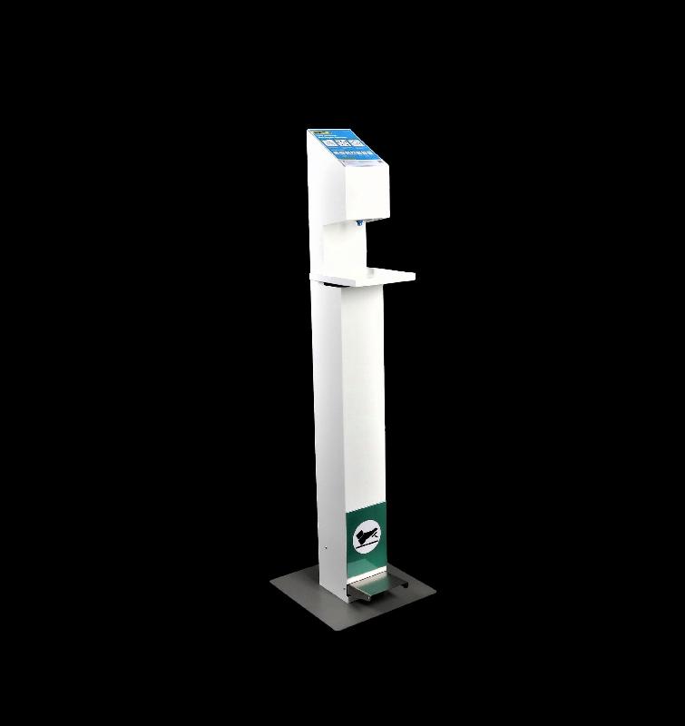 37899 - Support hygiénique en tôle d'acier thermolaqué blanc - Bachmann Display AG_0