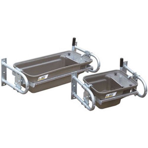Abreuvoir basculant pour chevaux - bac à eau à niveau constant - 30L ou 75L_0