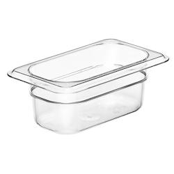 CAMBRO - 94CV1-335/6 - Lot de 6 pièces - BAC COPOLYESTER GN 1/9 (16,2 x 13,2 cm) - profondeur 10 cm - (Camview BPA free) - transparent plastique 94CV_0
