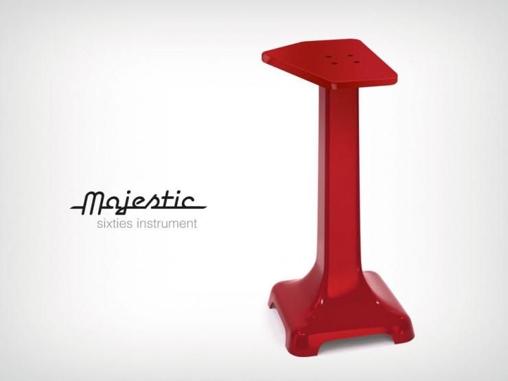 Colonne de support en fonte - TOMAGA Majestic M30 pour trancheuse avec design vintage et stabilité optimale_0