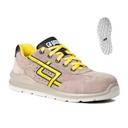 Coverguard - Chaussures de sécurité basses beige jaune GALENA S1P Beige / Jaune Taille 40 - 40 beige matière synthétique 5450564028289_0