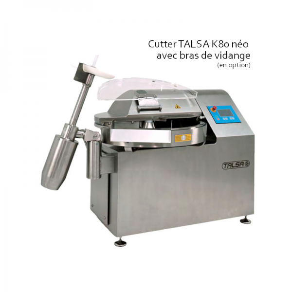 Cutter à viande horizontal 80 litres talsa k80neo_0