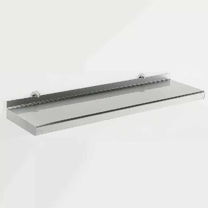 Etagère murale à plateau inox largeur 400 mm (Longueur, mm: 2000 - Réf 509757-44)_0