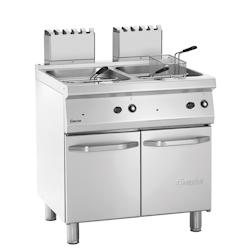 Friteuse à gaz - 700 mm - 2 x 23 Litres - 30 kW - Bartscher - 3667335016556_0