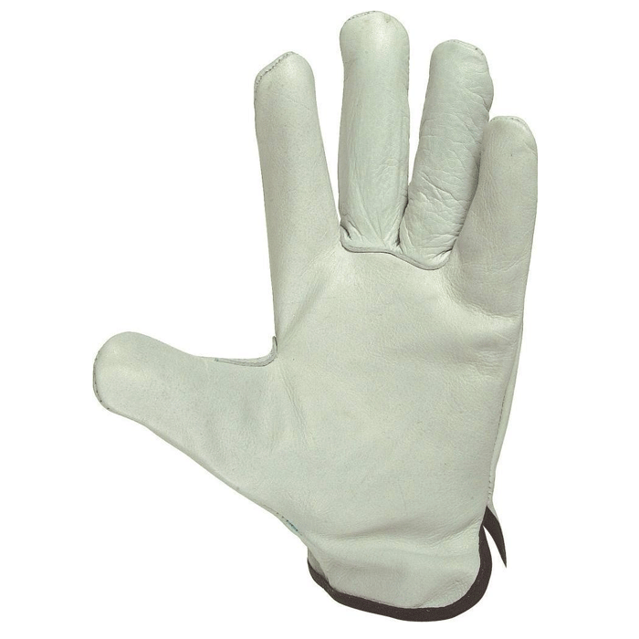 Gants de docker croûte de cuir et toile t9 - 11580319_0