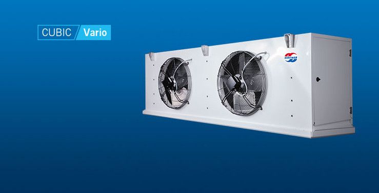 Évaporateur GHN - Guentner - capacité nominale avec pas d'ailettes de 4 à 12 mm - ventilateurs aspirants et longue portée d'air_0
