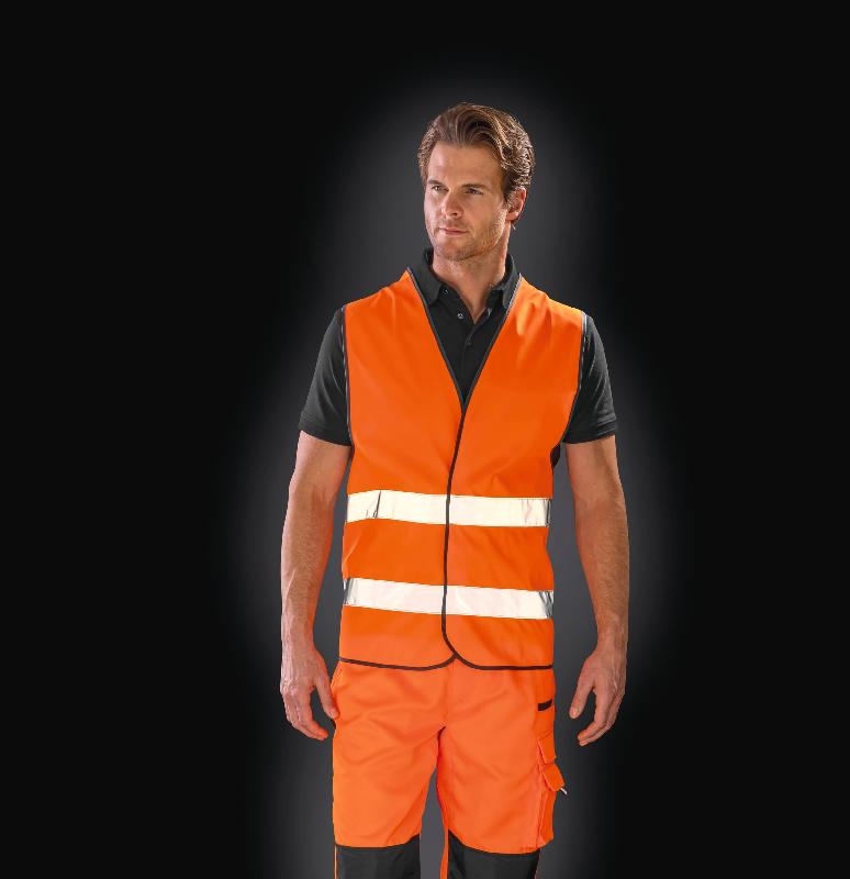 Gilet de sécurité CORE High Viz - Réf: R200X - Polyester 100% - Norme EN ISO 20471:2013 catégorie 2_0