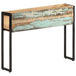 Helloshop26 - Jardinière bac lit surélevé plantes fleurs terrasse jardin 90 x 20 x 68 cm bois de récupération massif multicolore 02_0037963 - 300_0