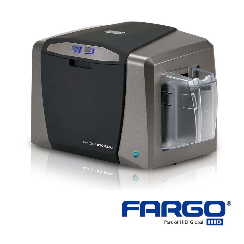 Imprimante de cartes Fargo DTC1250e - simple face/USB - 225 cartes par heure - réf. 50000_0