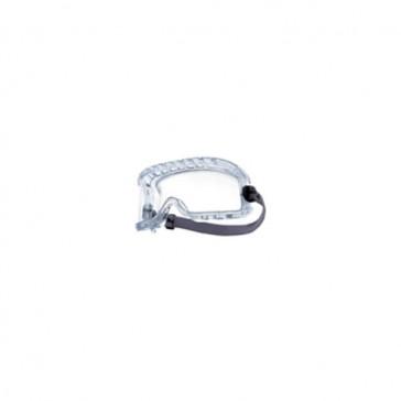 Lunettes masque Elite - Monture PVC cristal - Oculaire incolore anti-buée - Adaptables aux lunettes correctrices_0
