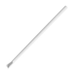 Pailles cuillères en papier Fiesta Compostable blanches 210x8mm (lot de 250) - blanc VEHU367_0