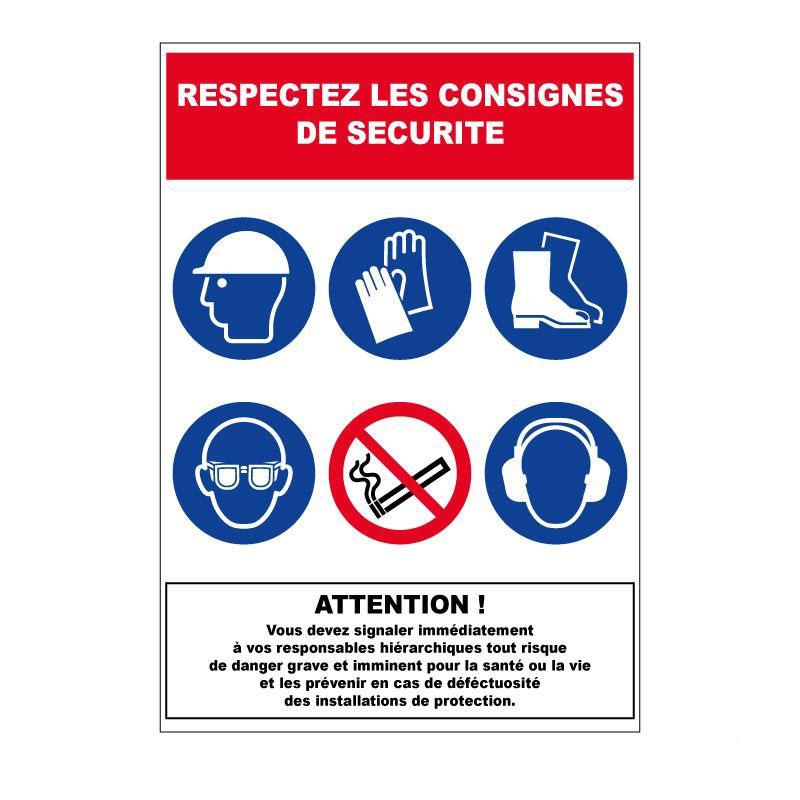 Panneau respect des consignes de sécurité_0