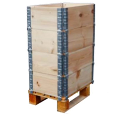 Rehausse supplémentaire en bois et acier 600 x 400 mm - pliable, personnalisable et certifiée PEFC_0