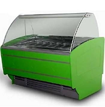 Vitrine à glaces Sorbettii - 24 bacs de 5 litres - Température -22°C / -12°C - Coloris au choix_0
