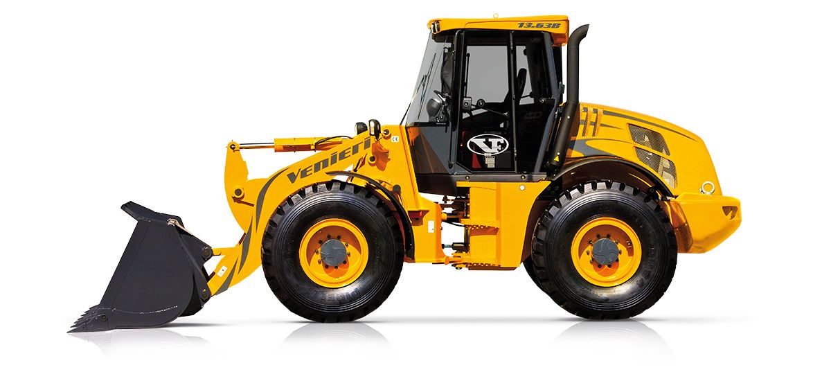Chargeuse articulée 13.63b - 13450 kg - Deutz Moteur - Capacité du godet 2,7-3,5 m3_0