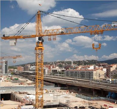 630 ec-h 50 litronic high-top grue à tour - liebherr - hauteur max. Sous crochet 80,00 m - capacité de levage max. 50 000 kg_0