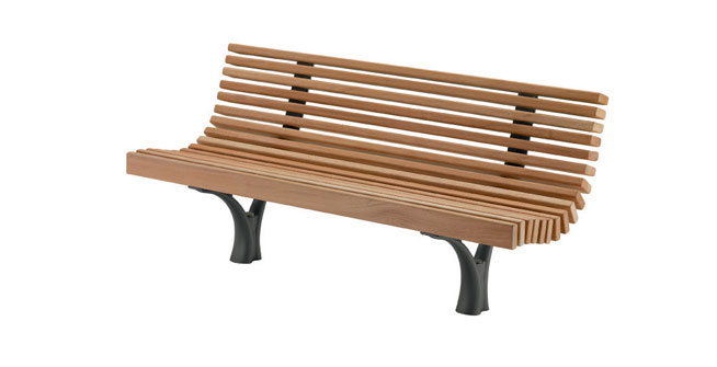 Banc public 3 places - Gamme Idylle - Sineu Graff - Design par Arturo Erbsman_0