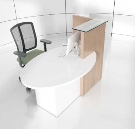 Banque d'accueil individuelle OVO - contemporaine, compacte et polyvalente_0