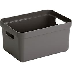 Boite de rangement Sigma Home Box 13 L taupe Sunware - gris 8711112096189_0