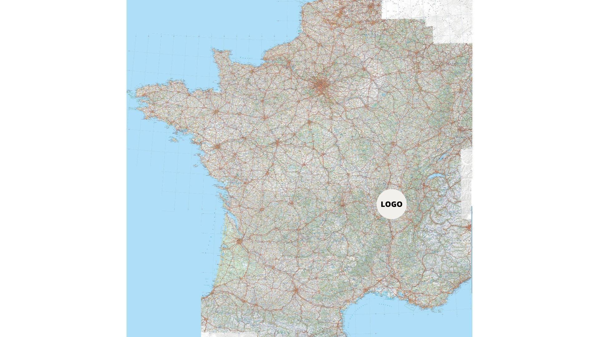 Carte de France département
