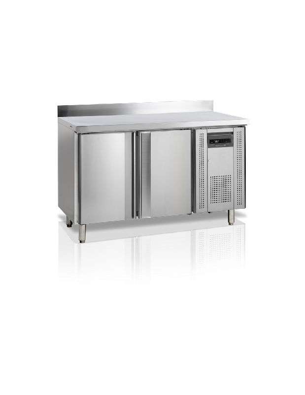 Desserte réfrigérée négative 2 portes - Inox AISI304 - Température -10°C à -20°C - 272 litres - TEFCOLD_0
