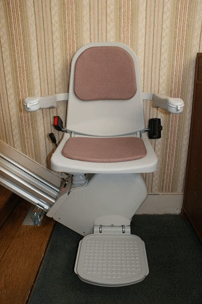 Monte-escalier mobile Acorn Super Glide - intérieur ou extérieur pour escaliers droits_0