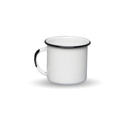 GRANITE WARE Graniteware – Mug en acier émaillé – 360ml - Blanc - blanc acier 7501083879314_0
