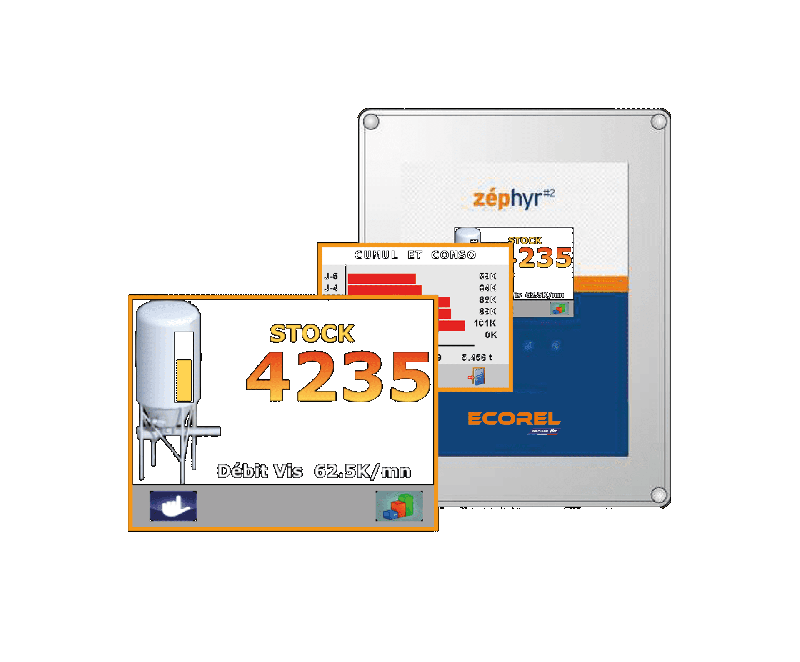 Logiciel de Gestion du stock de vos aliments pour votre élevage veau de boucherie - STOCKSILO - ECOREL_0