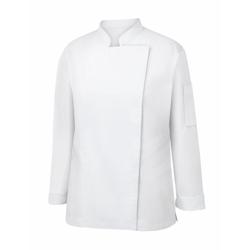 METRO Professional Veste de cuisine, polyester / coton, avec manches longues, pour femmes, taille S, blanc - S blanc polyester 4337255655584_0