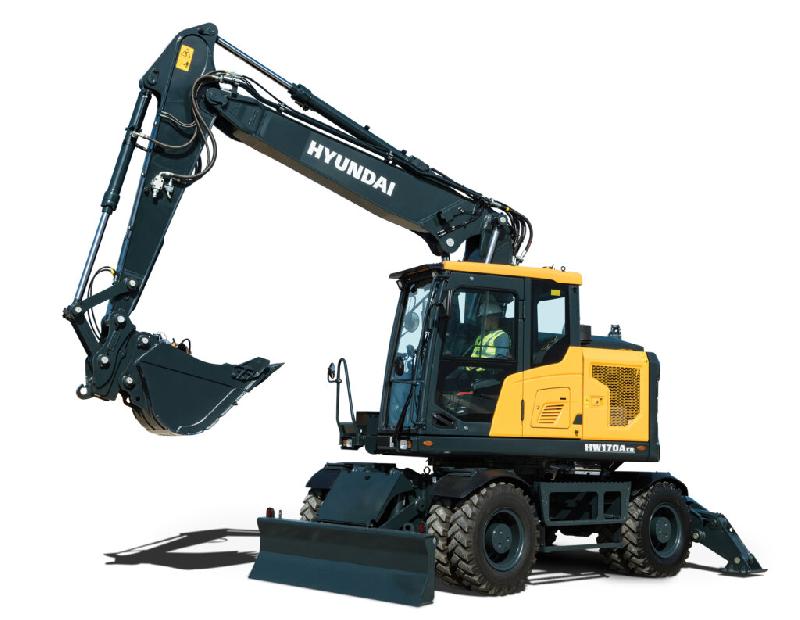 Pelle sur chenilles Hyundai HW170A CR - moteur Cummins B4.5 Stage V - 129 kW (173 ch) - compact radius_0