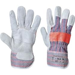 Portwest - Gants Docker canadien classique Gris Taille 10 - 5036108327904_0